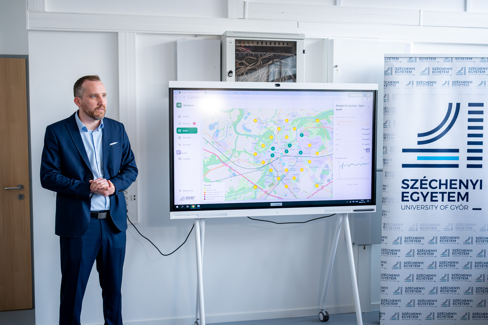 Alkalmazásokat és fuvaroptimalizációs rendszert fejleszt a Széchenyi István Egyetem